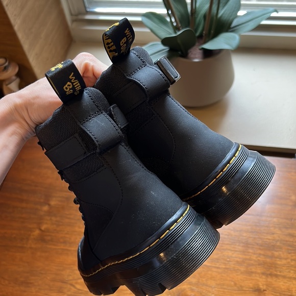 Dr. Martens Combs Tech Combat Boot Black - Picture 7 of 9